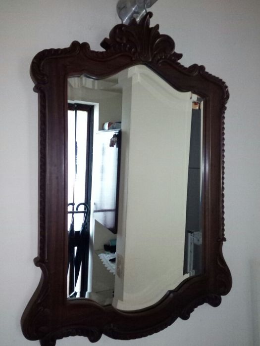 Espelho vintage Queen Anne