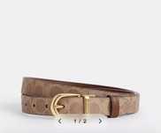 Ремень coach harness buckle cut to size 25 mm
