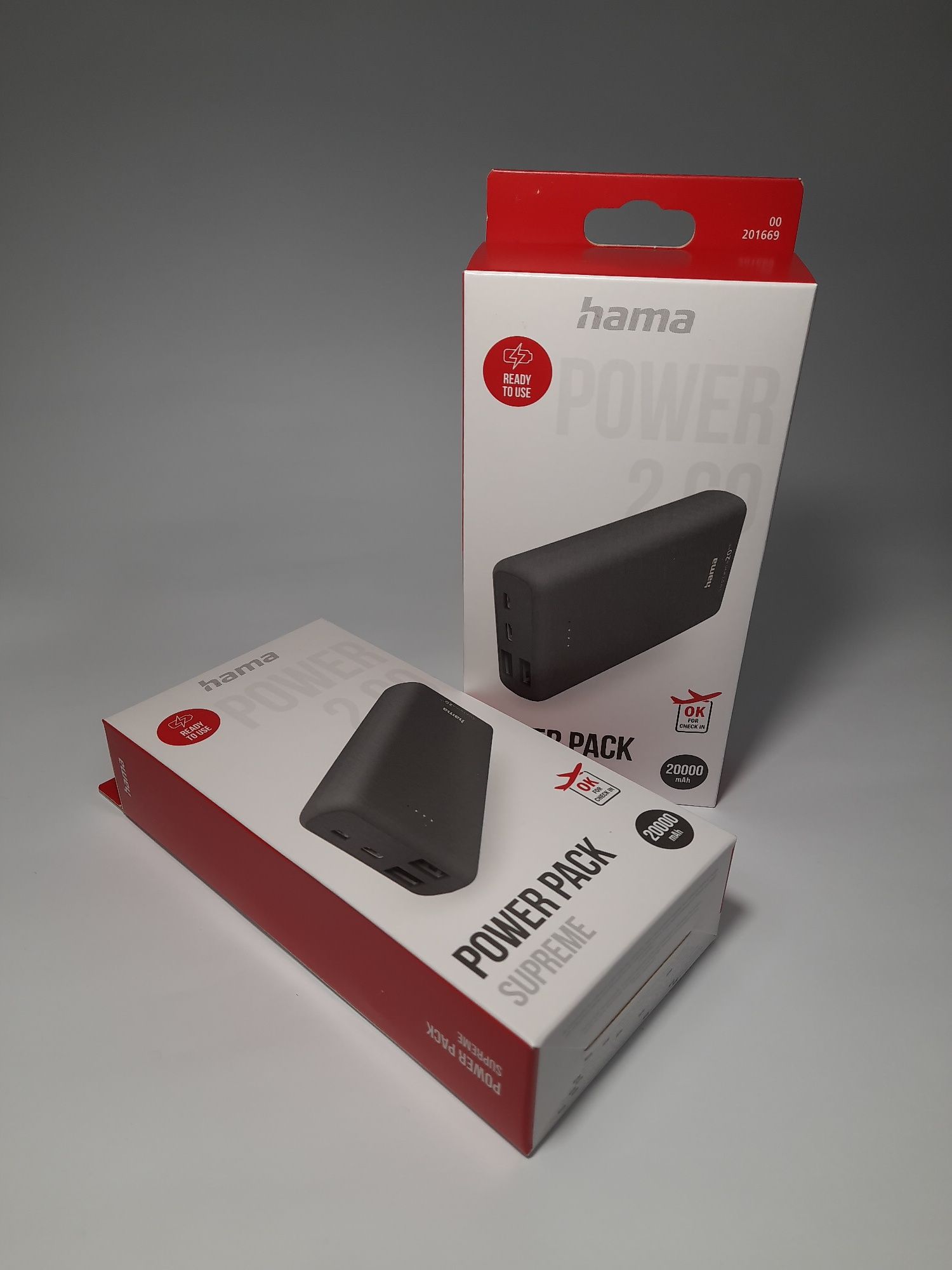 Power Bank Hama Supreme 20HD 20000 mAh Grey. Павербанк Хама. Germany