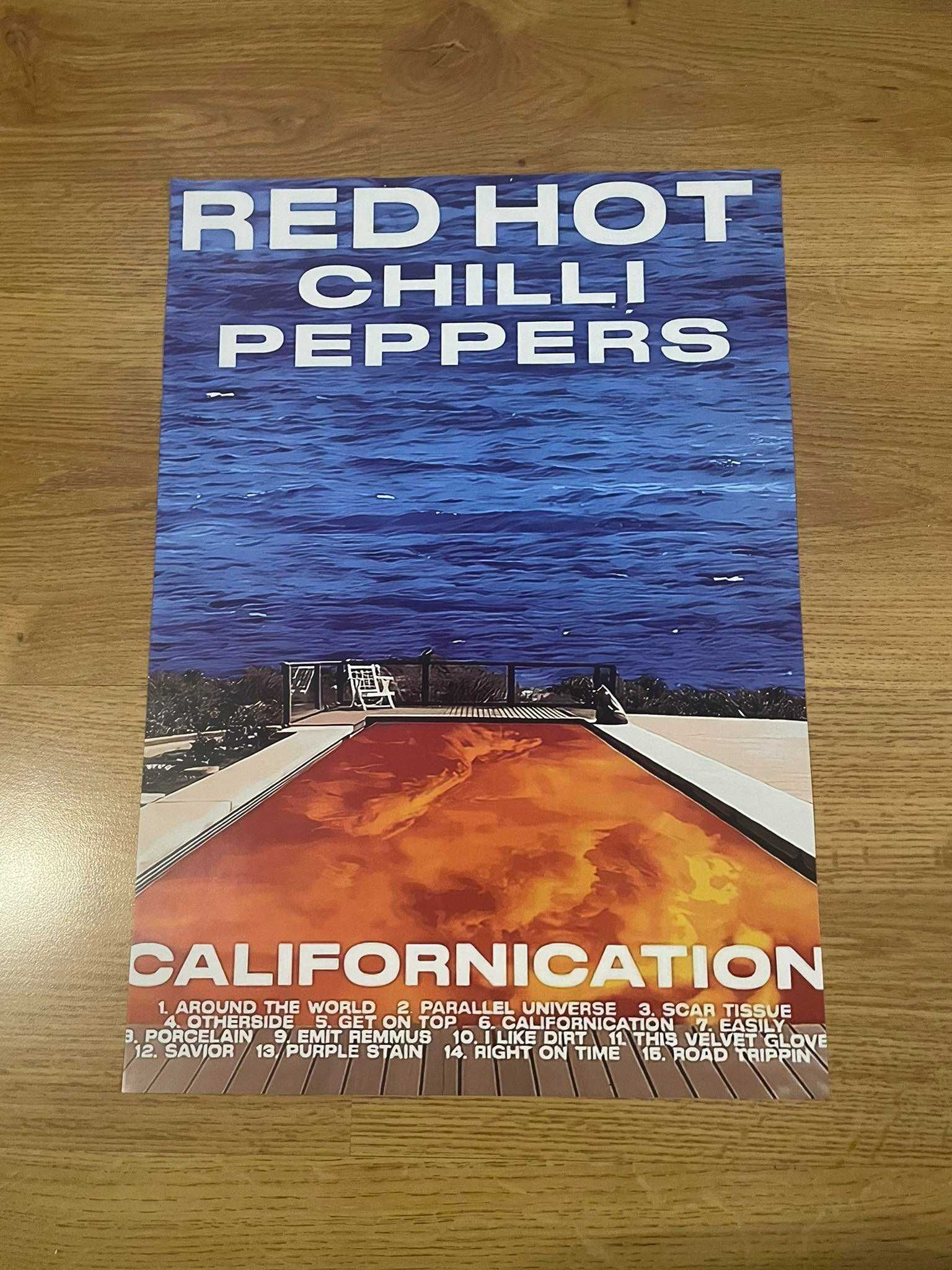 plakat red hot chilli peppers - californication