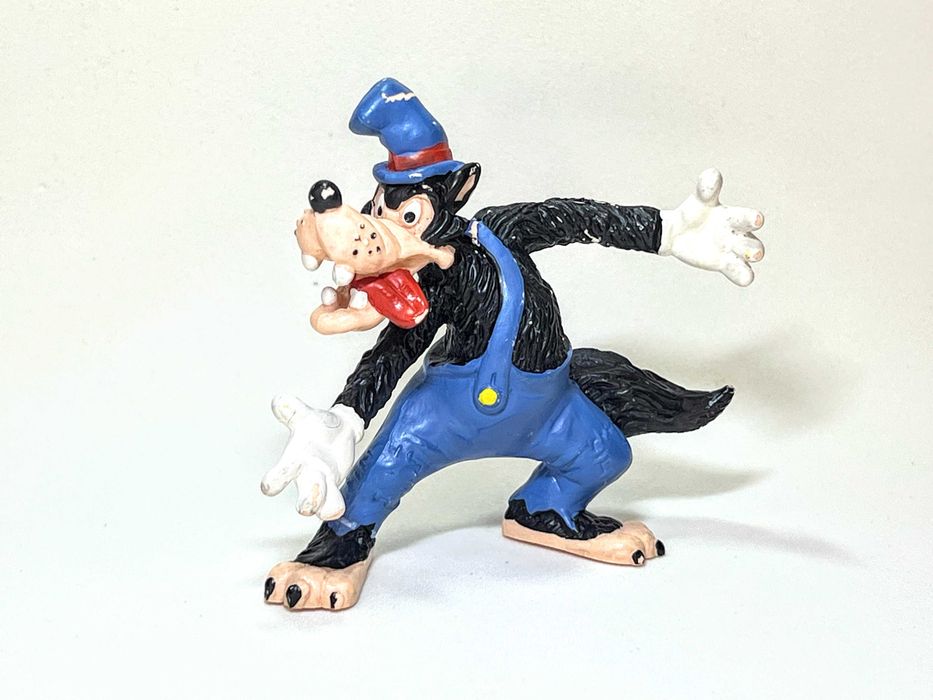 Os Três Porquinhos e o Lobo Mau (1980s) Figuras Bullyland