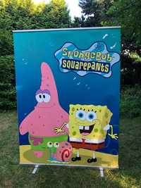 Roll up/ścianka Spongebob na urodziny