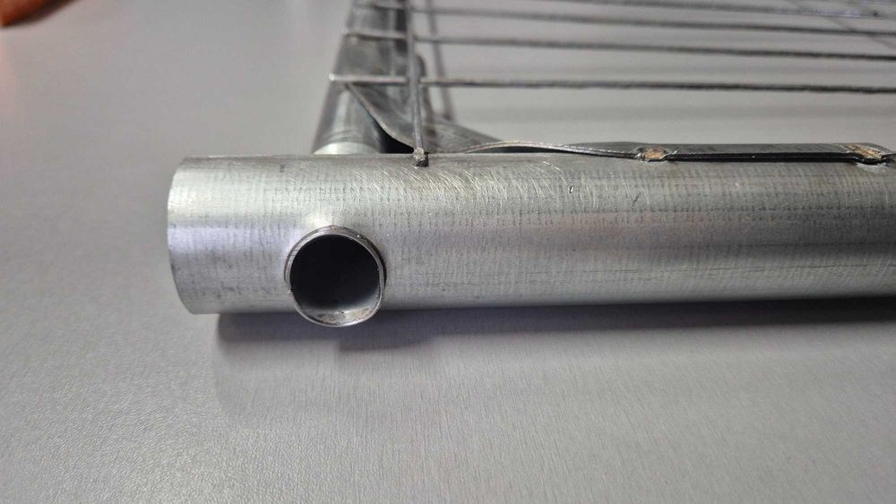 Ażurowe ogrodzenie budowlane NOWA GENERACJA - Mocne ramy Easy-TOP