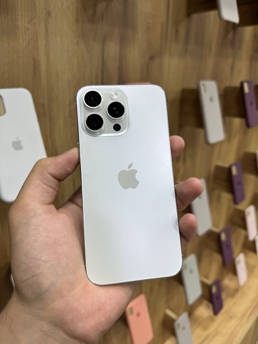 iPhone 15 Pro Max 256gb White Titanium Neverlock з Гарантією!