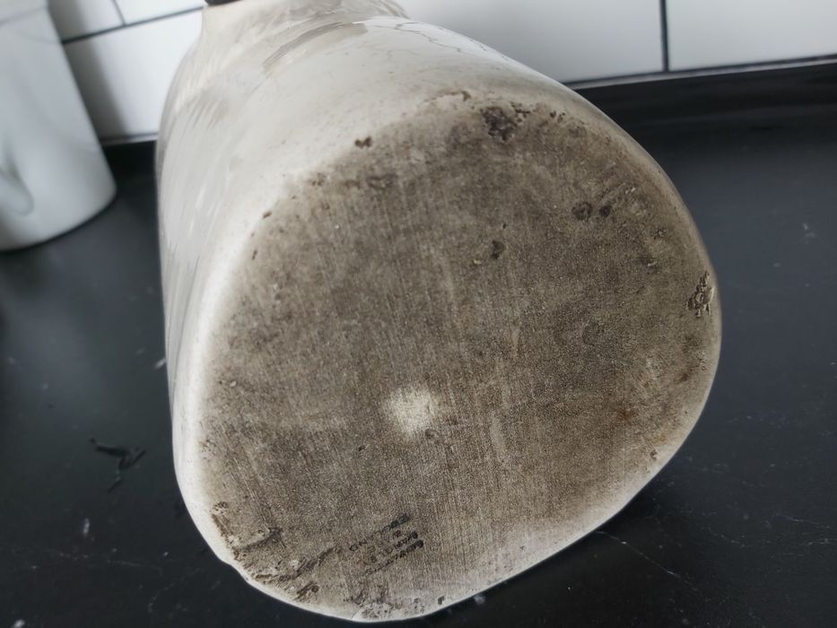 Lovatt Langley Ware kamionkowy stary ogrzewacz stóp stary korek