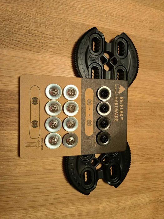 Wiązania snowboardowe Burton Freestyle MNS orange - stan bardzo dobry