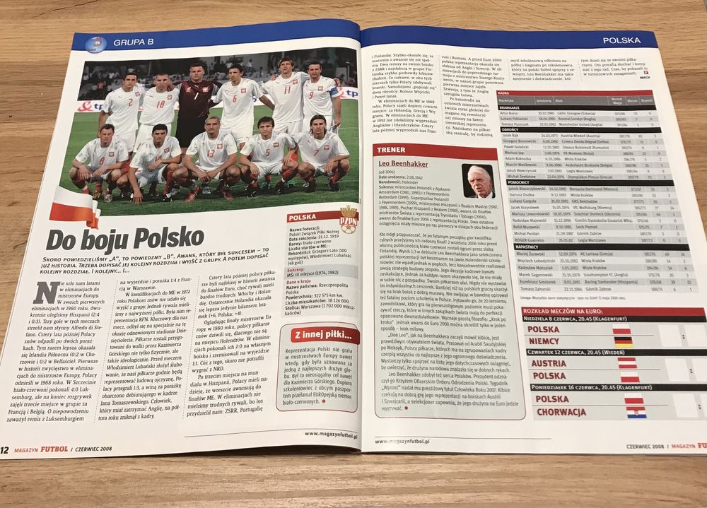 Gazeta Czasopismo Skarb Kibica Euro 2008