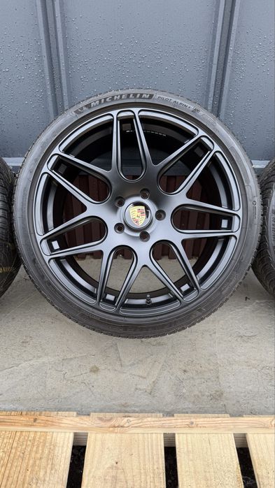Goauto диски Porsche 5/130 r20 r21 9-11j dia71,6 з гумою 305 30 r21
