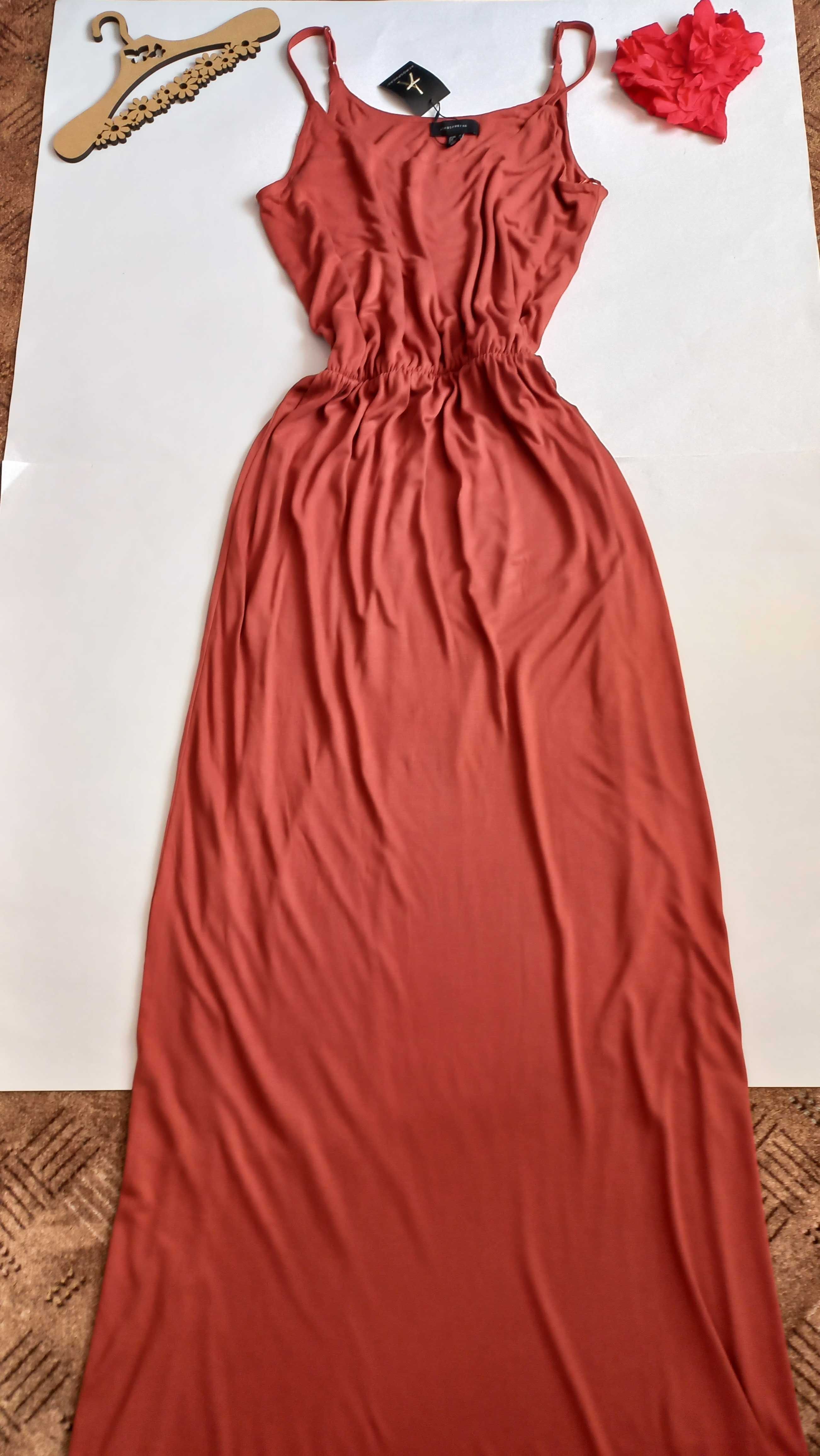 Довга сукня сарафан 50 52 розмір нове  натуральна тканина