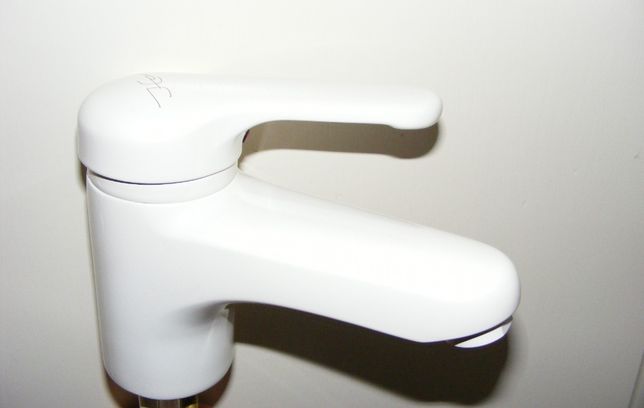 Bateria umywalkowa HANSA hansgrohe grohe biała spust korek