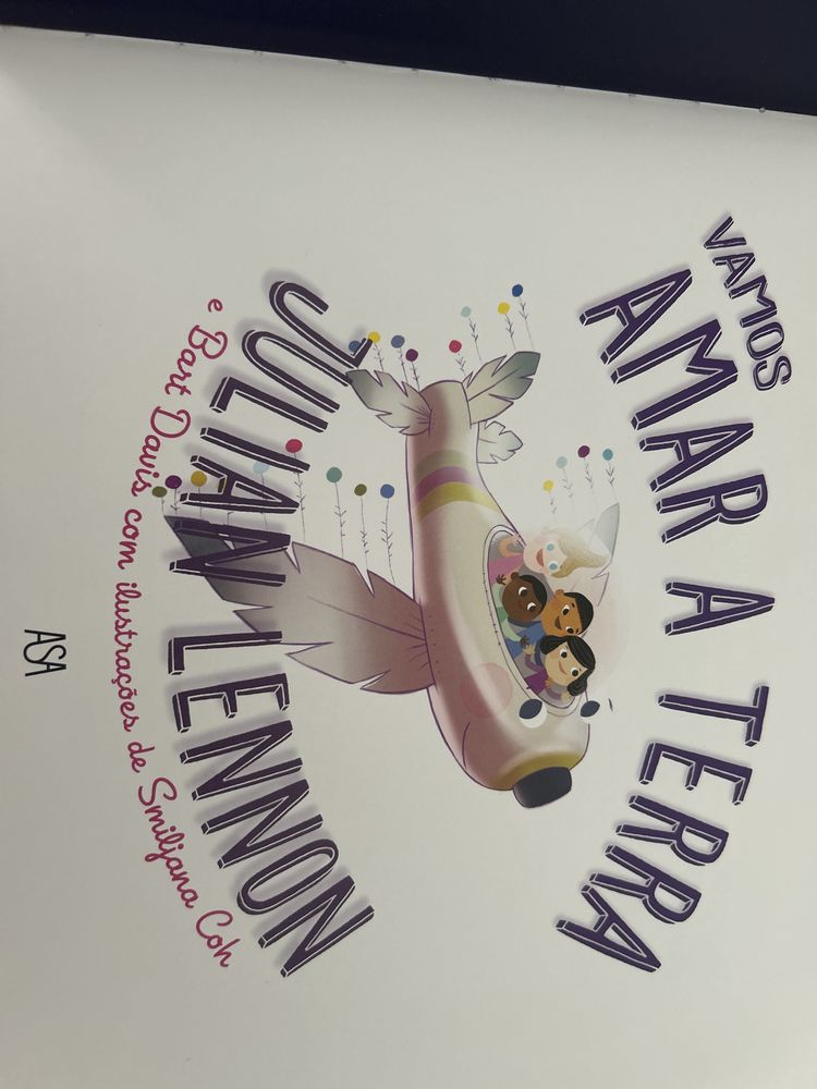 livro Vamos amar a terra