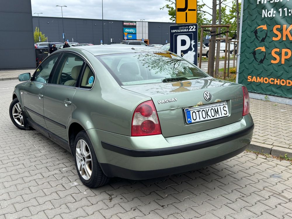 Volkswagen Passat 1.6 LPG 2001 rok alufelgi klima świetny stan