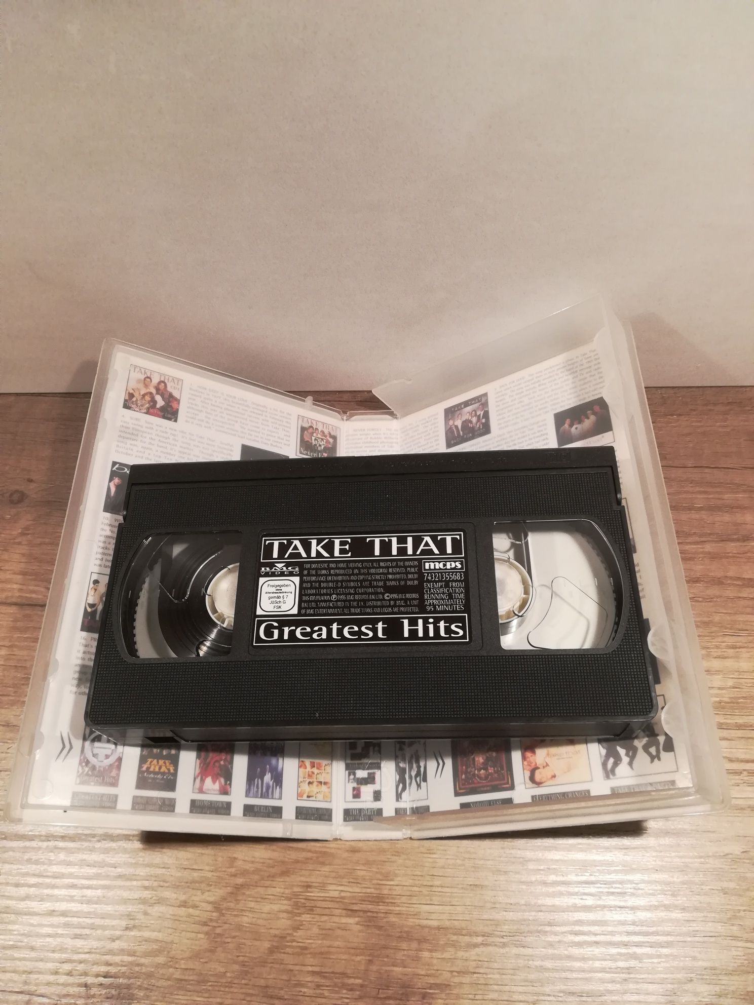 Kaseta VHS Take That Greatest hits