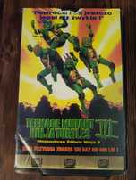 Unikat! Żółwie Ninja 3 kaseta VHS video