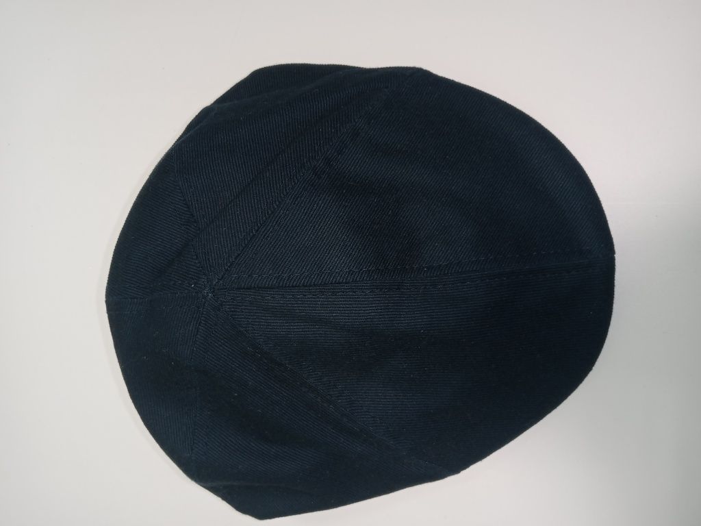 ZARA r.56 kaszkiet, granatowa czapka, beret. NOWY!