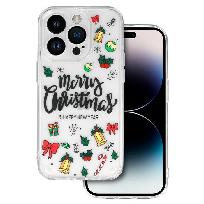 Tel Protect Christmas Case Do Samsung A24 4G/A25 5G Wzór 3 Clear