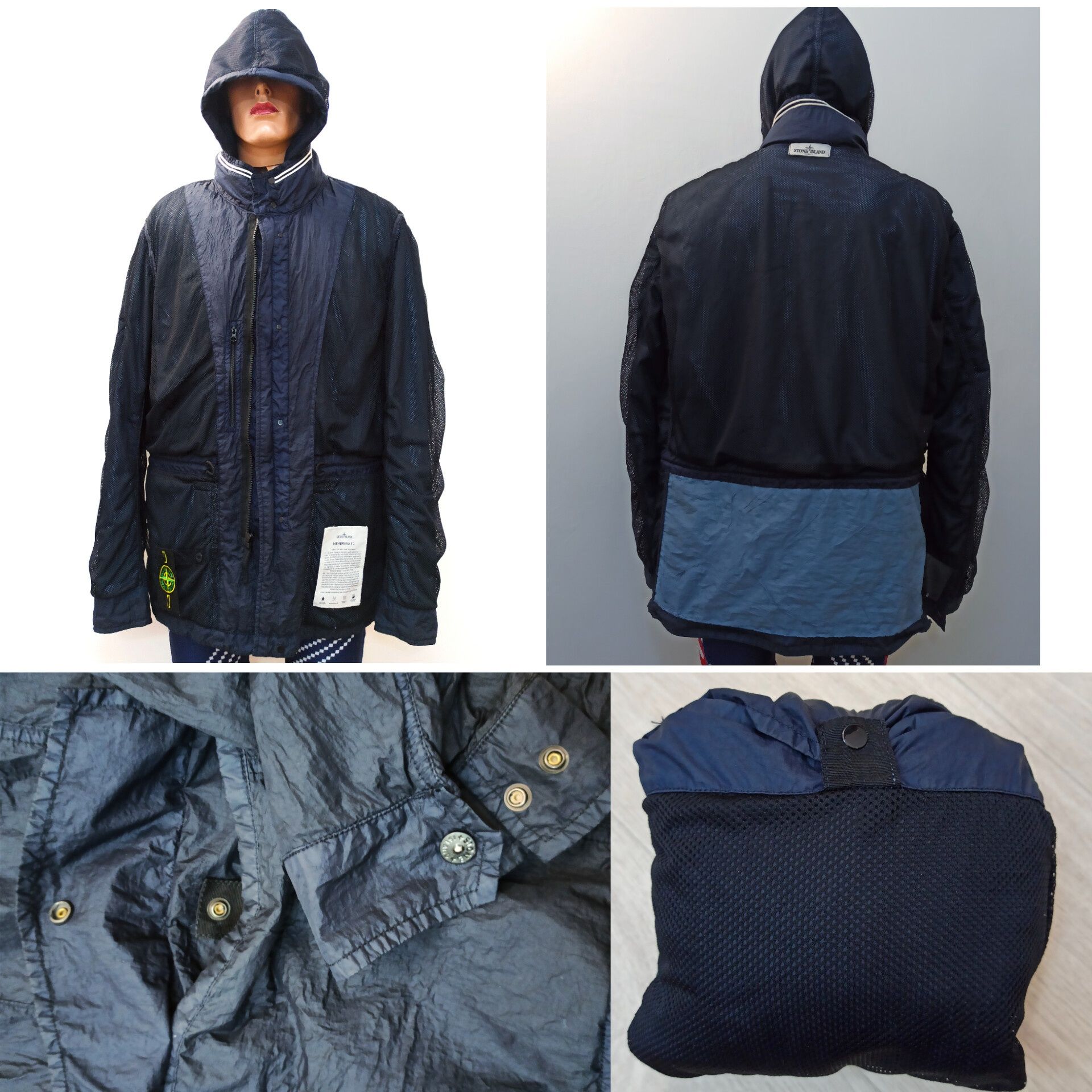 Stone Island membrana tc nylon jacket m-65