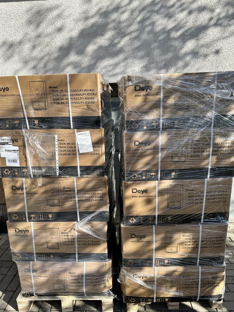 Гібридний інвертор Deye SUN-6K-SG03LP1-EU