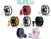 Філамент Пластик SUNLU PLA, PETG для 3D друку. ПЛА пластик 1 кг 1.75мм