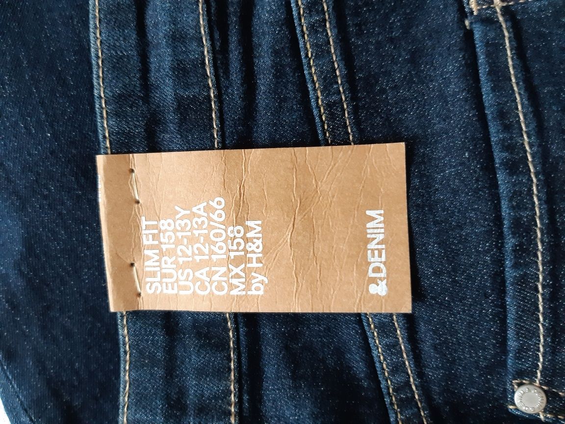 Spodnie jeansowe H&M 158 dla dziewczynki