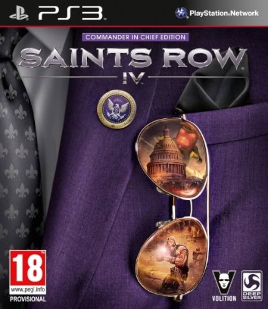 Gra Saints Row Iv Commander In Chief Edition Playstation 3 Ps3 Używana