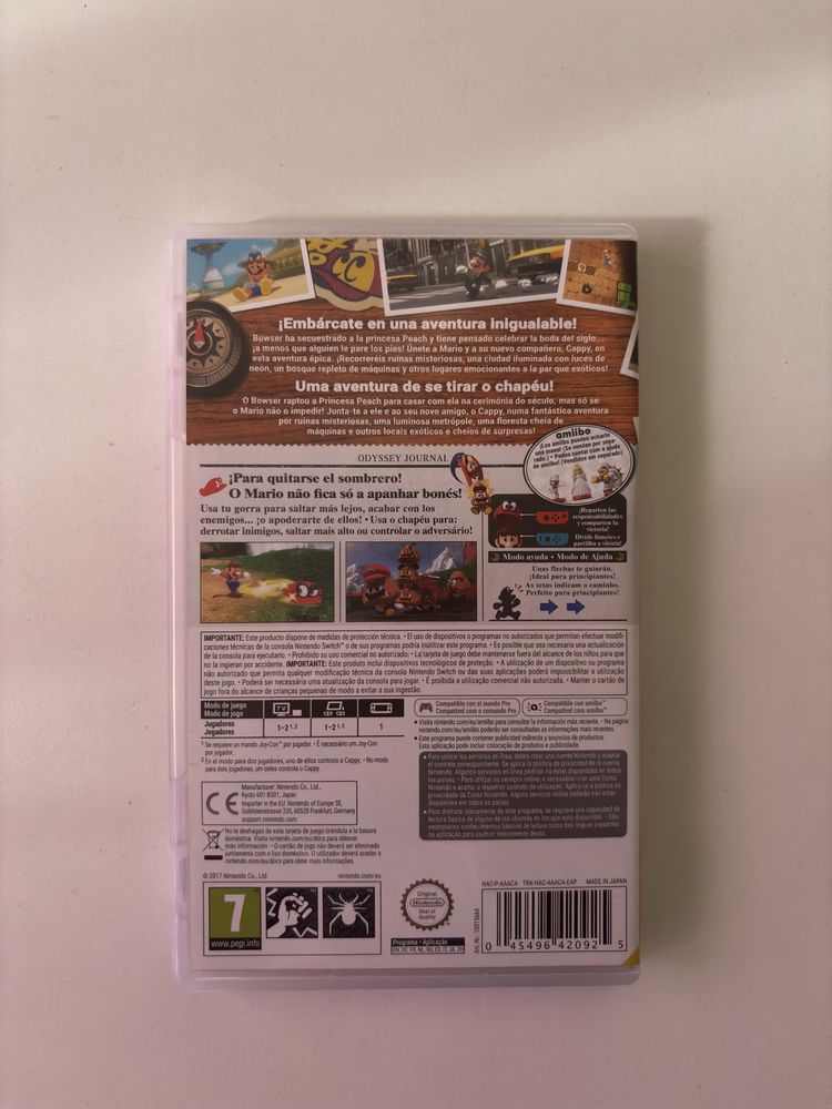 Super Mario Odyssey Nintendo Switch