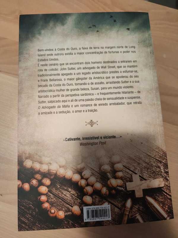 Livro - O Advogado da Máfia de Nelson DeMille