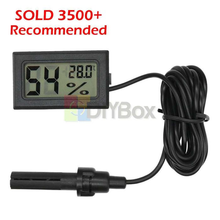 Higrometros / Termometros digitais c/ Pilhas . Portes Grátis