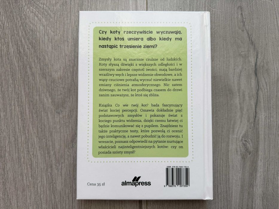 "Co wie Twój kot?" Sally Morgan