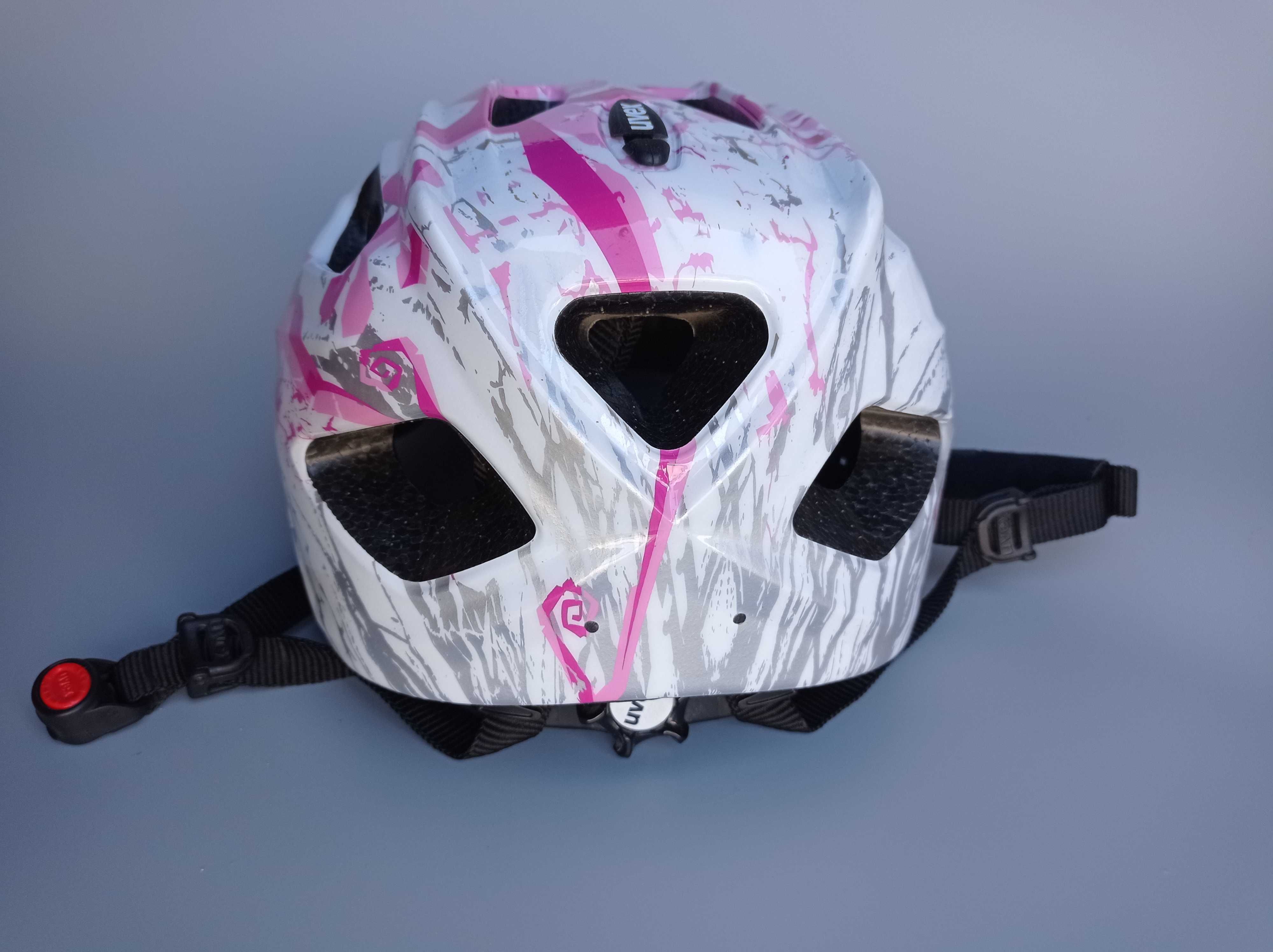 Детский защитный шлем Uvex Quatro Junior, размер 50-55см, велосипедный