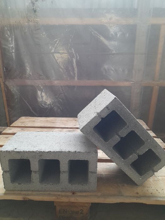 Шлакоблок, керамзитоблок стіновий 190х390х190мм. Продаж та доставка