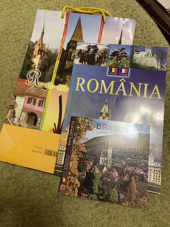 Сувенир Румыния ,подарочный альбом с видами и г. Брашов