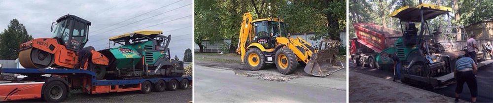 Аренда автогрейдера грейдера грейдер, каток экскаватор JCB