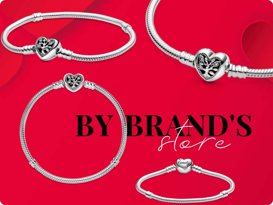 Браслет Pandora family tree родинне дерево срібло 925