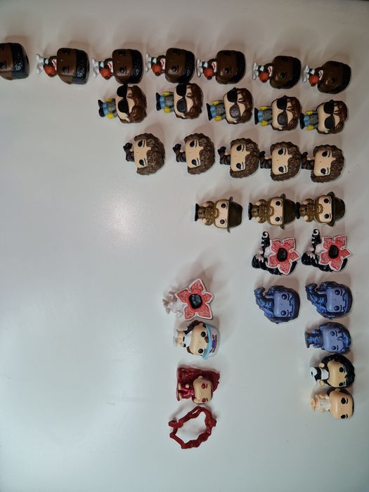 Figurki Kinder Joy Stranger Things