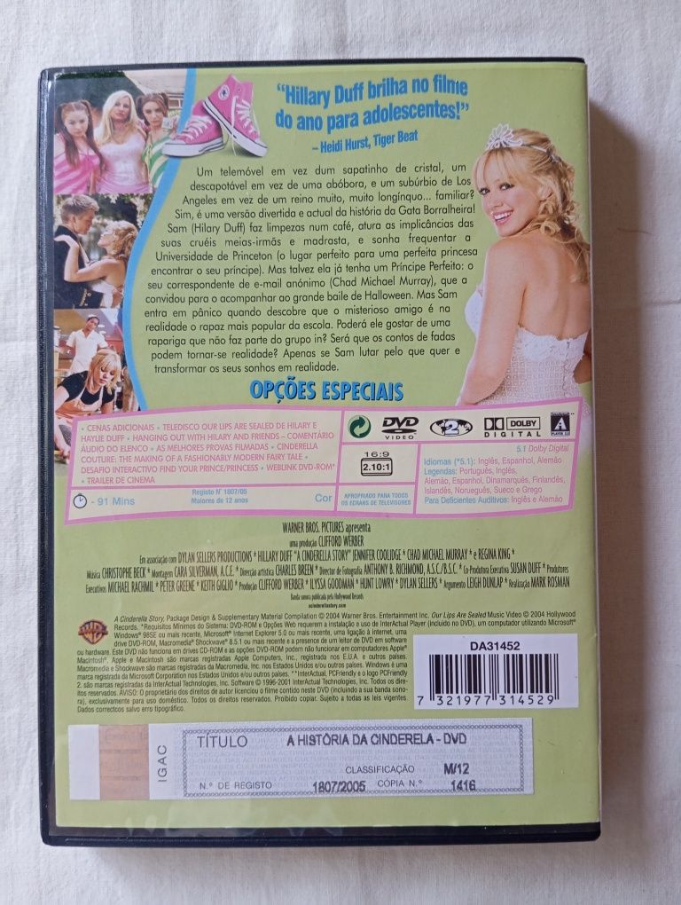 DVD A História da Cinderela