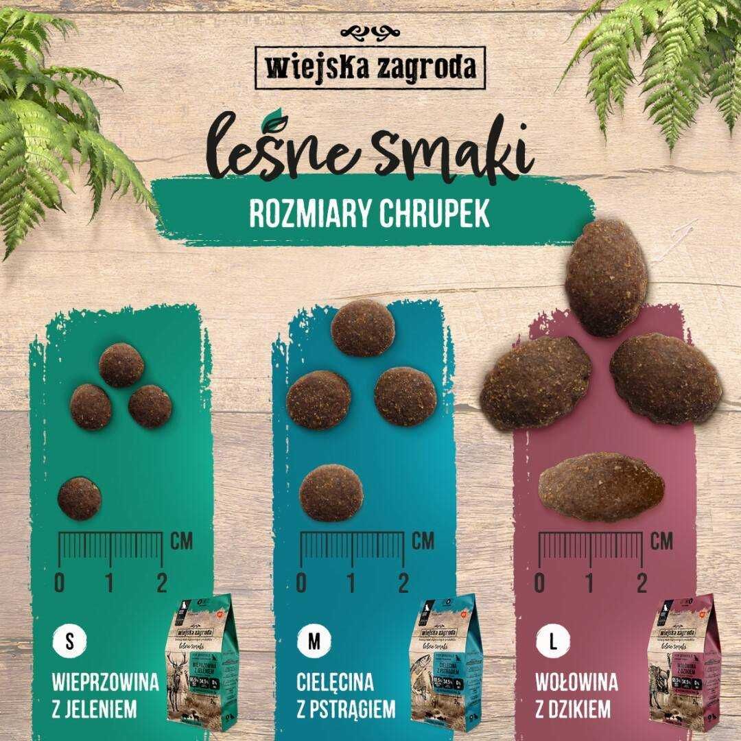 Wiejska Zagroda, Wołowina z dzikiem 20 kg / darmowa dostawa