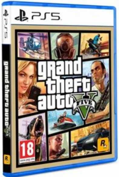 GTA V PS5 como novo