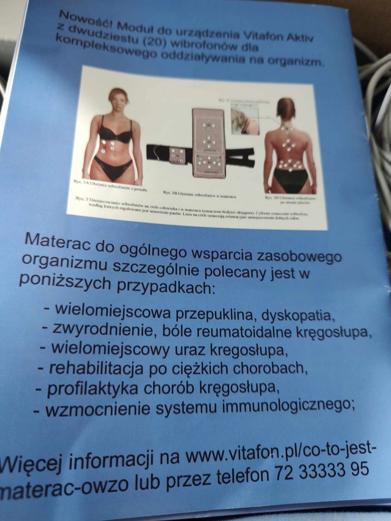 Vitafon urządzenie wibroakustyczne
