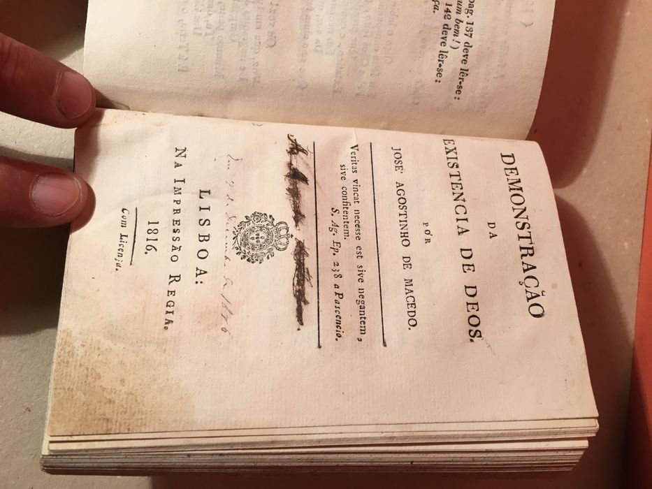 1a edição - JOSÉ AGOSTINHO de MACEDO  - A Lyra Anacreontica - 1819