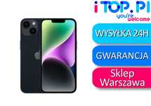 iPhone 14 128GB Czarny I Jak nowy I Gwarancja I Sklep iTop Wawa