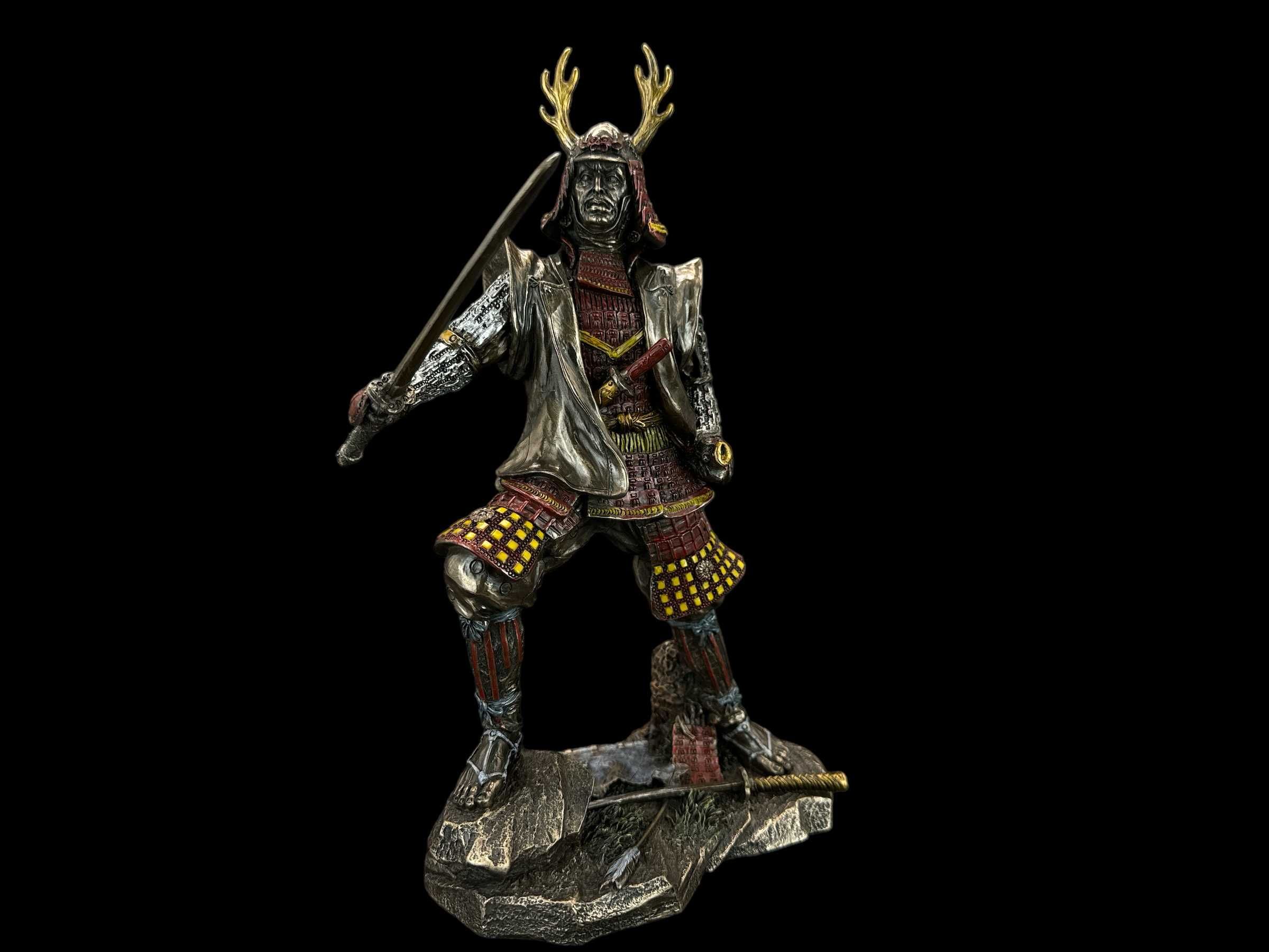 rzeźba figurka japoński samuraj veronese wu72531a4