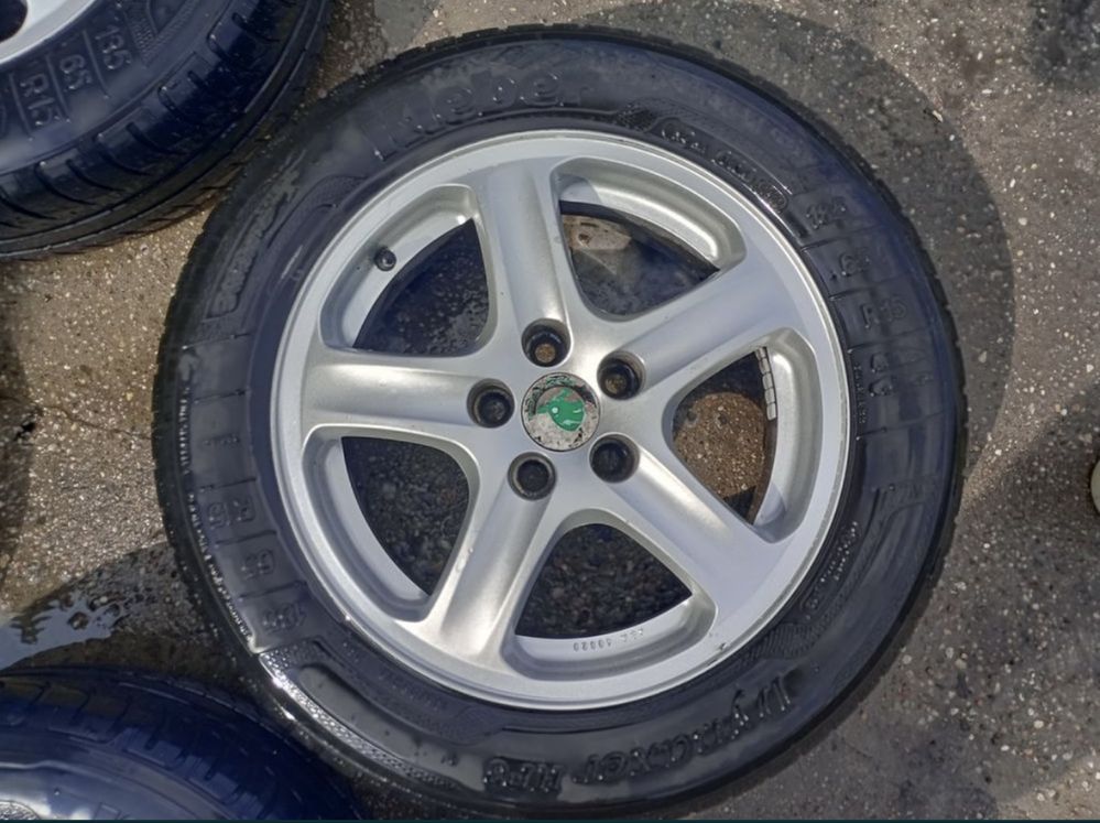 Alufelgi 5x100 15” oryginał Skoda Fabia Octavia