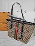Torba biznesowa Torebka damska Gucci monogram brazowa Jet Set nowa HIT