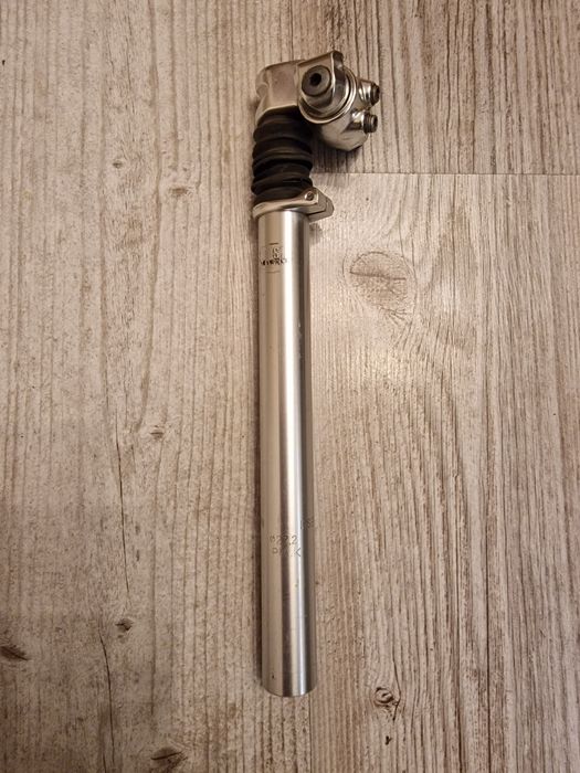 Sztyca wspornik siodełka rowerowego amortyzowana 27,2