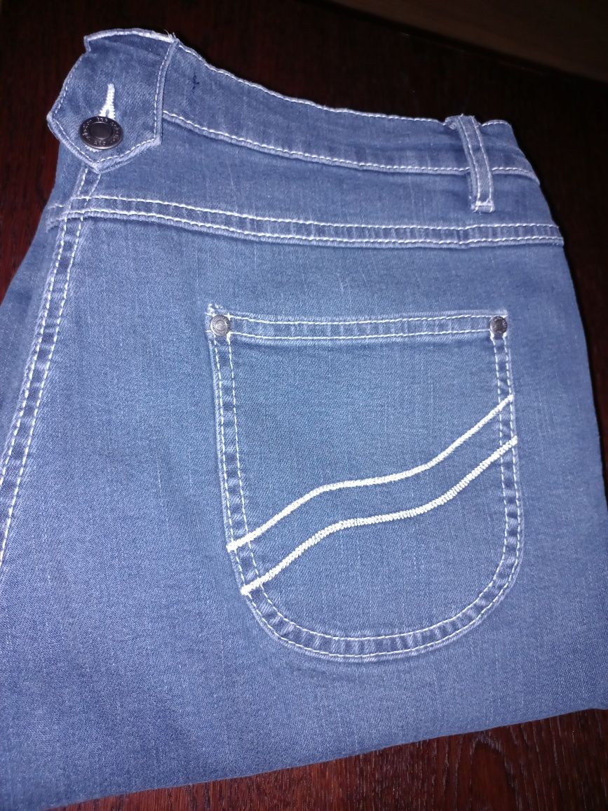 Spodnie damskie jeans r.44 komp.3szt nowe