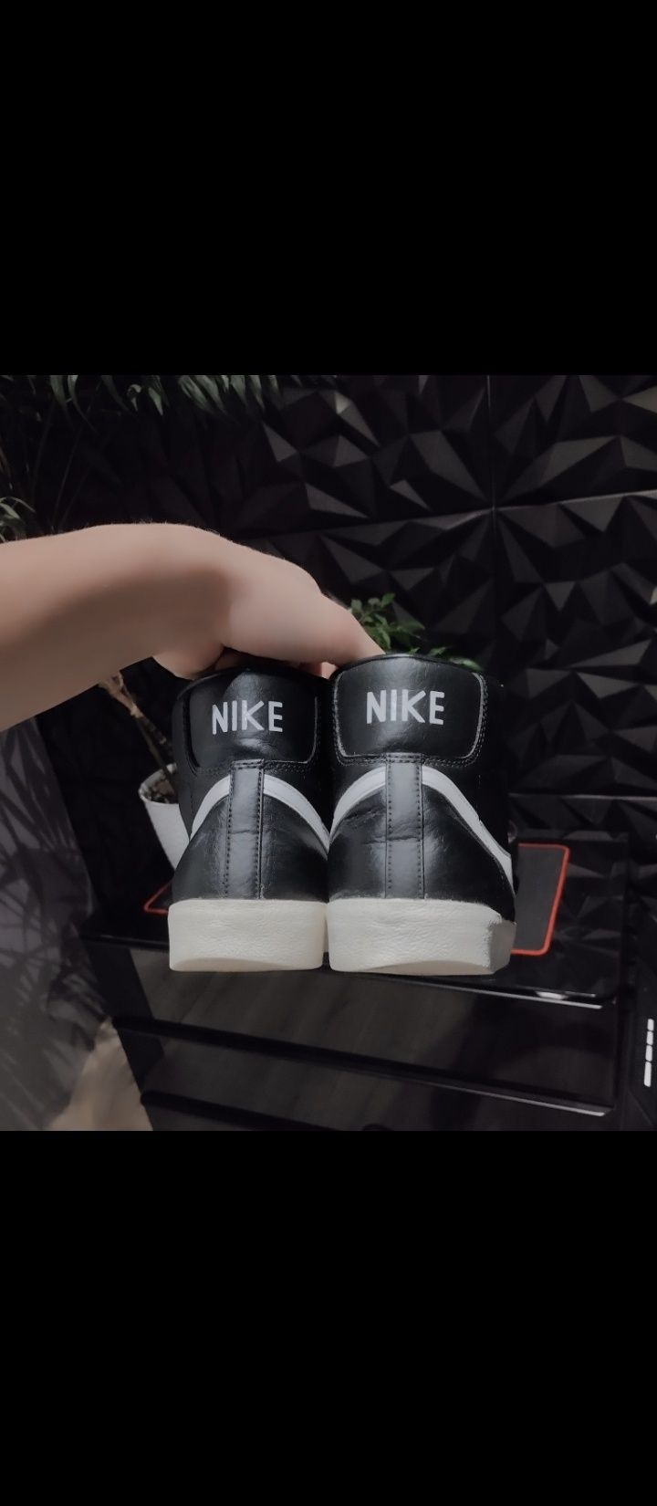 Nike blazzery mid czarno/biale bardzo dobry stan