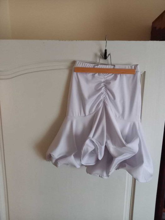 Біла спідниця з трусиками для танців розмір С