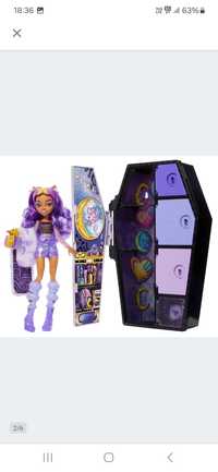 Lalka Mattel Monster High Clawdeen Wolf HNF74 seria błyszcząca