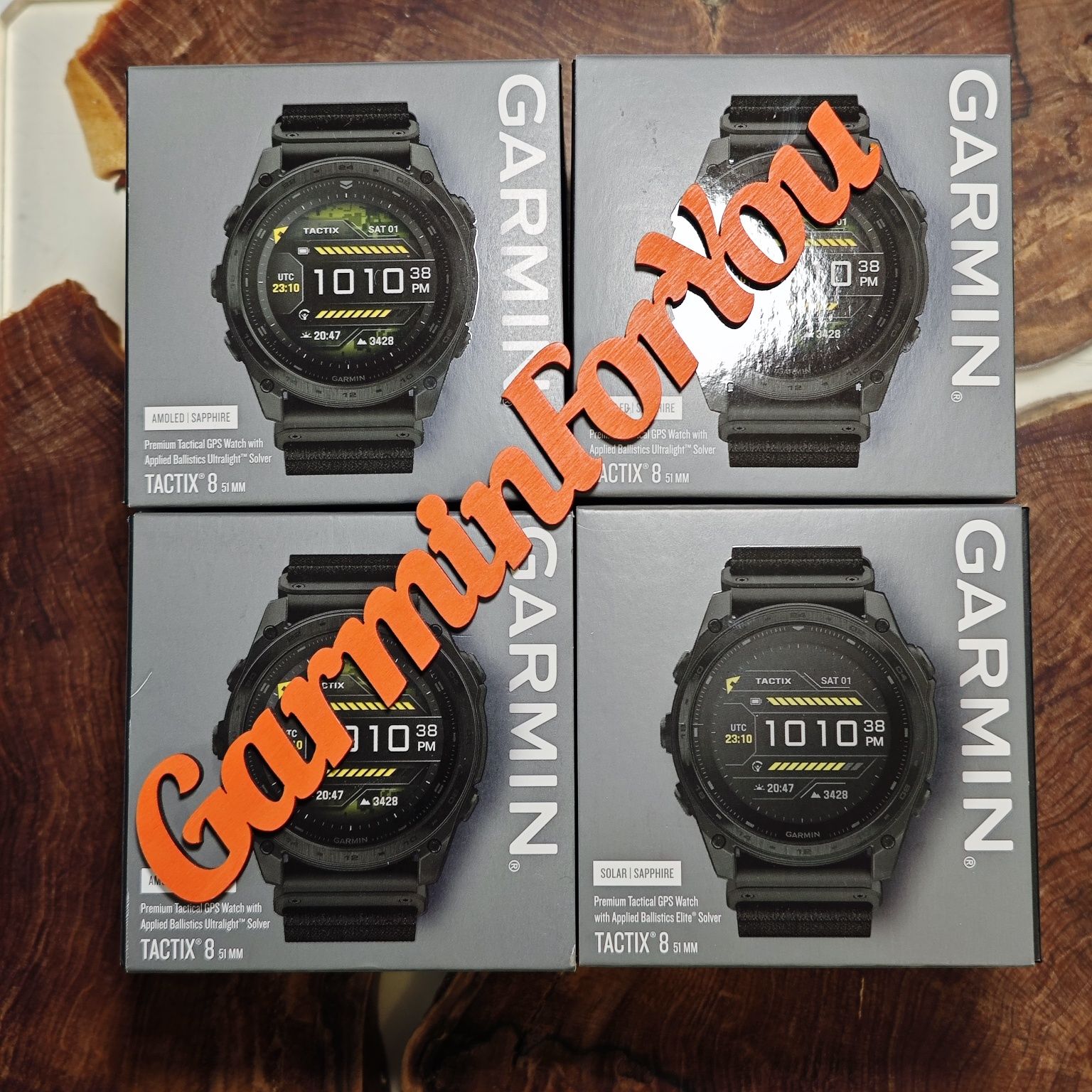 Garmin tactix 8 51 мм AMOLED Applied Ballistics Ultralig 010-03406-01